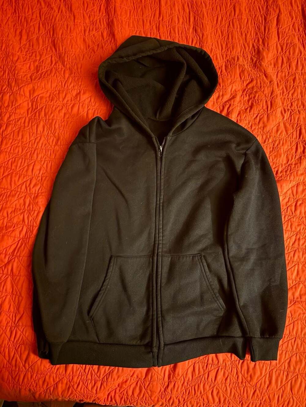 Blank black hoodie - no tags
